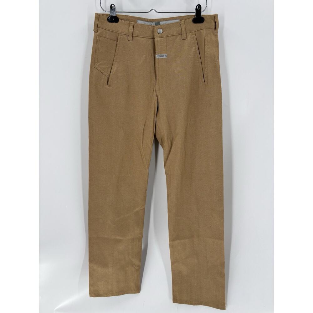 Marithe Francois Girbaud Pants Womens 32 Brown High Rise Pockets Belt Loops